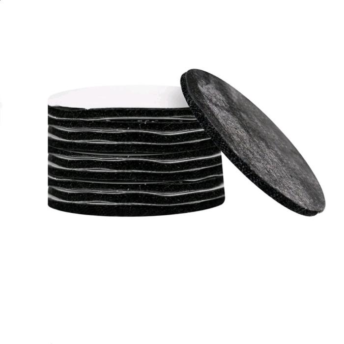 Gambar Tape Perekat Kain Karpet Selimut Keset Dua Sisi Tempel Sprei Anti Slip - Bulat Hitam dari KingMonth undefined Tokopedia