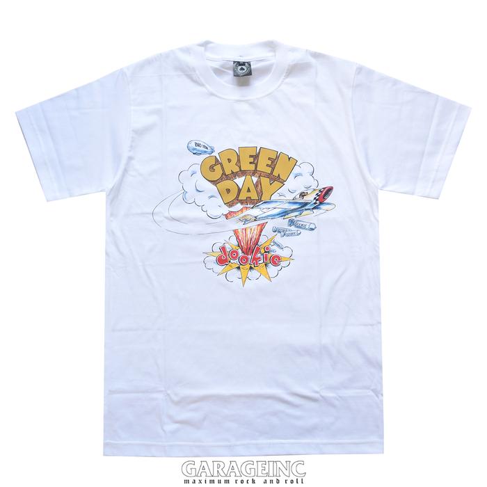 Gambar kaos band / green day / dookie - Putih, L dari maximumrockandroll undefined Tokopedia