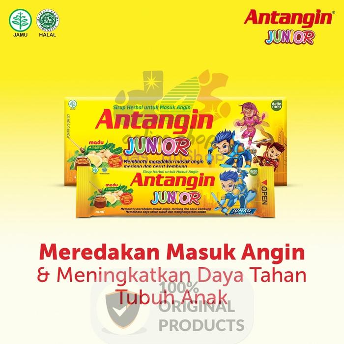 Gambar Antangin Junior Masuk Angin Anak Herbal Cair Kotak Box 5 sachet saset dari dASonShop Jkt undefined Tokopedia