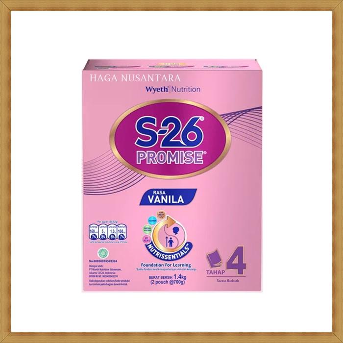 Gambar S26 Promise 4 Vanila 1400gr | S-26 Promise Tahap 4 Vanilla 1400 gram dari Haga Nusantara undefined Tokopedia