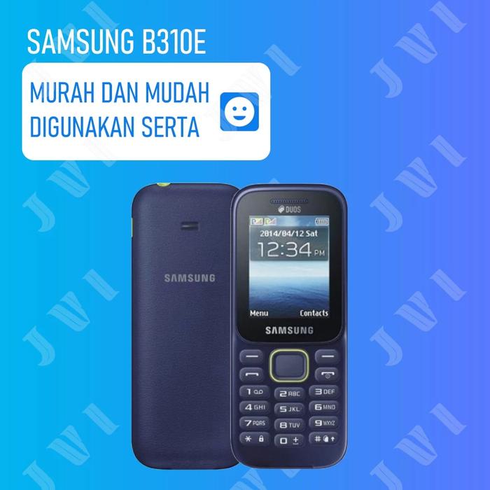 Gambar Samsung B310 hp Samsung dual sim handphone jadul - Dark blue dari jaya692025 undefined Tokopedia