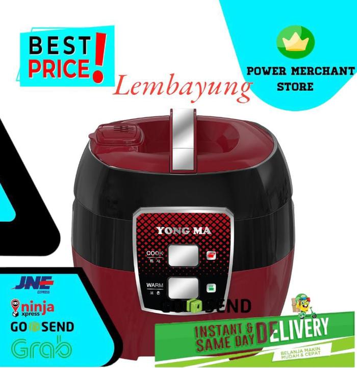 Gambar YONG MA SMC-8033 Magic Com 2 Liter Gold Iron - Merah dari Toko Lembayung Online undefined Tokopedia