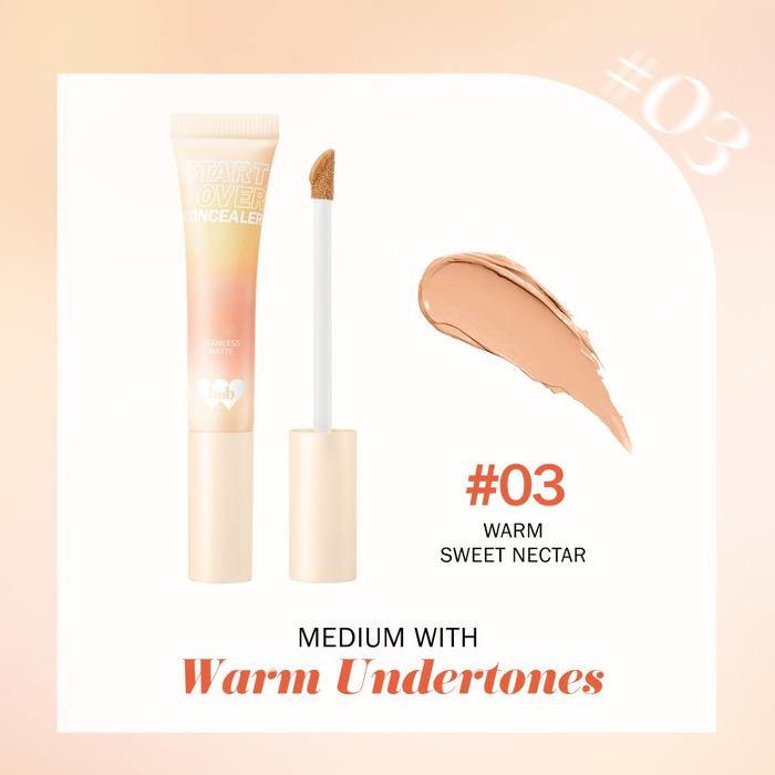 Gambar BNB barenbliss Korean Bloomatte Start-Over Concealer [Full Coverage] - 03 Warm Sweet dari Chen i-deal undefined Tokopedia