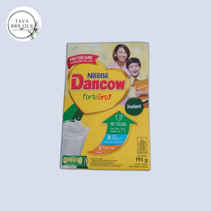 Gambar Susu bubuk Dancow kemasan kotak ukuran 195gram dari Tava889OLS undefined Tokopedia