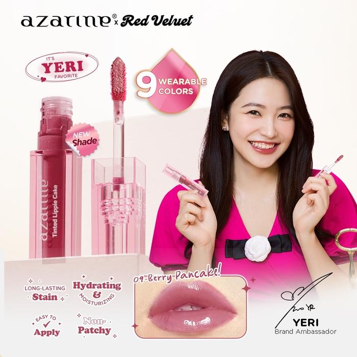 Gambar [Azarine x Red Velvet] Azarine Tinted Lippie Cake Lip Tint 2.9 ML - lip tint 09 dari Beautycat Cosmetics undefined Tokopedia