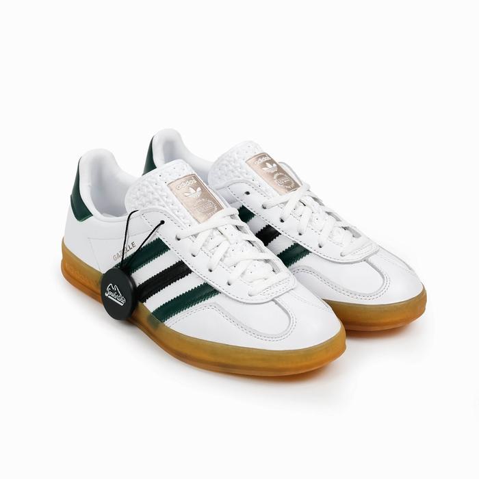 adidas gazelle silver green womens adidas Men's Gazelle MLS La Galaxy, 8.5 main image 0