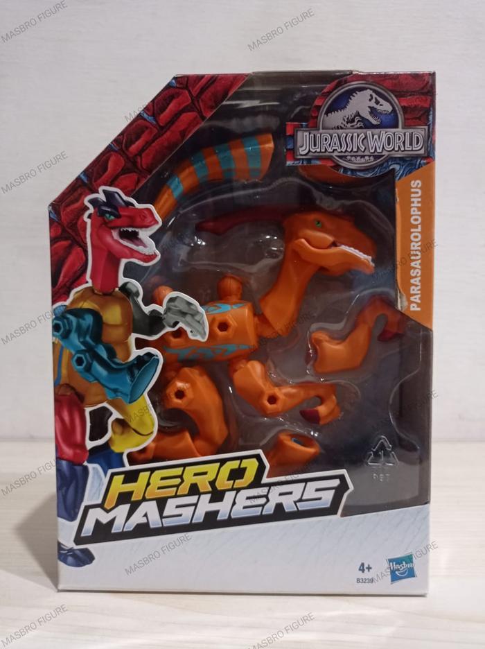 Gambar Action Figure Hasbro Jurassic World Hero Mashers Parasaurolophus - Dimorphondon dari masbro figure undefined 5 Tokopedia