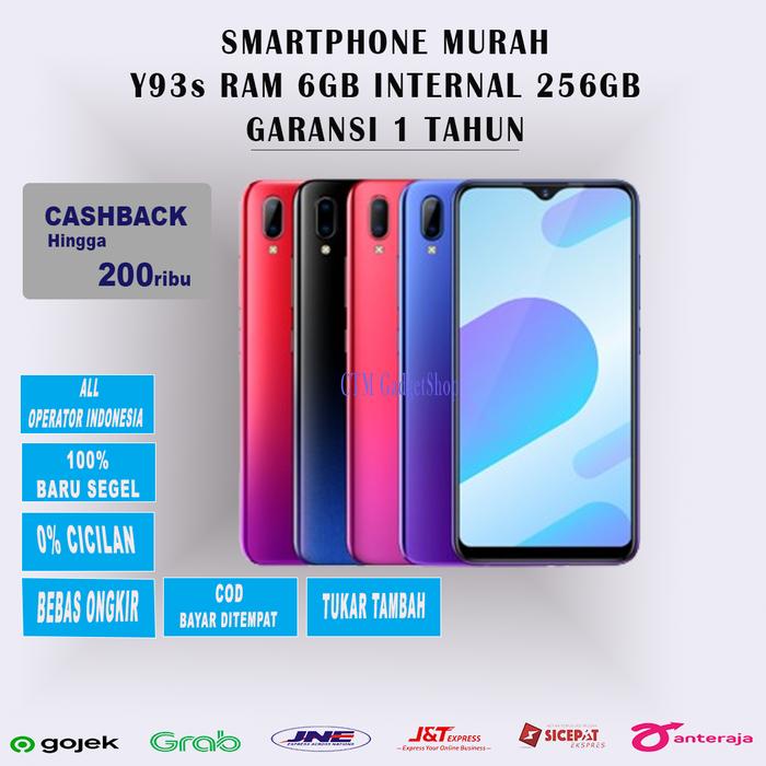 Gambar Smartphone Y93s Ram 6Gb Internal 256Gb - Garansi - Red dari CTM Cell undefined Tokopedia