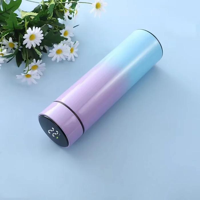 Gambar ES Botol Minum Tumbler Suhu LED Digital Stainlessteal Best Quality - Ungu dari ES Flagship Store undefined Tokopedia