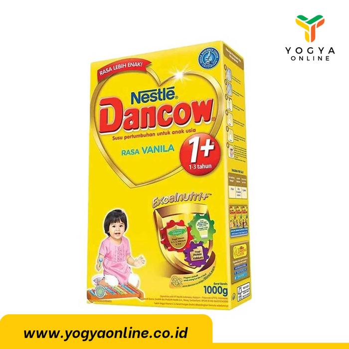 Gambar Susu Dancow 1+ Vanila 1000 Gram Susu Bubuk dari Yogya Online undefined Tokopedia