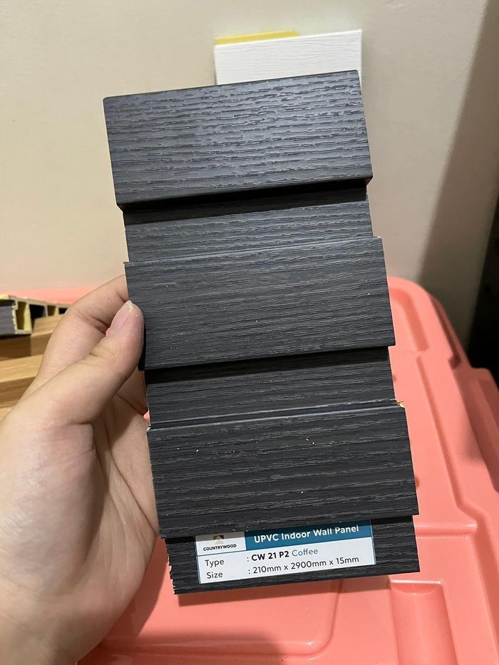 Gambar Sample WPC Panel Kayu Countrywood - Sample WPC Panel dinding kayu - G dari Inisample undefined Tokopedia