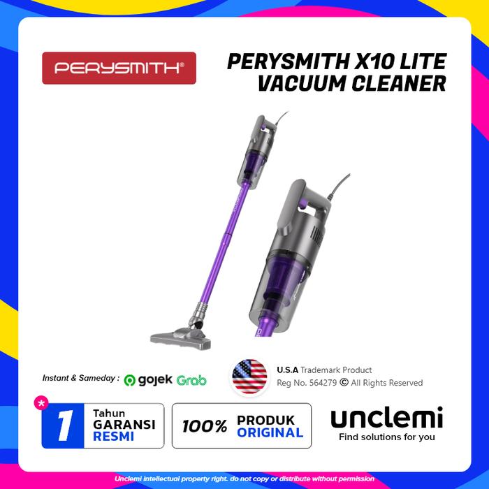 Gambar PerySmith X10 Handheld Vacum Cleaner Home Penyedot Debu 19500PA - X10 LITE, Garansi Resmi dari Unclemi undefined Tokopedia