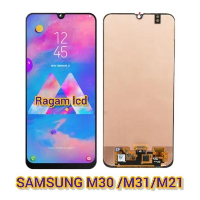 Jual Lcd touch screen SAMSUNG M30/M31/M21 full set M21 Kab
