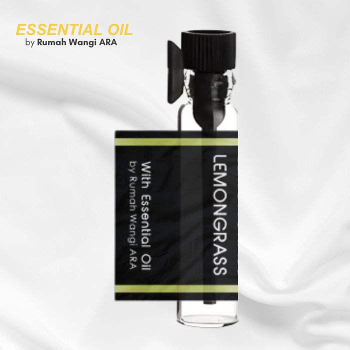 Gambar Rumah Wangi ARA - Vial parfum pengharum mobil ruangan 2ml - Lemongrass dari Rumahwangiara Store undefined Tokopedia
