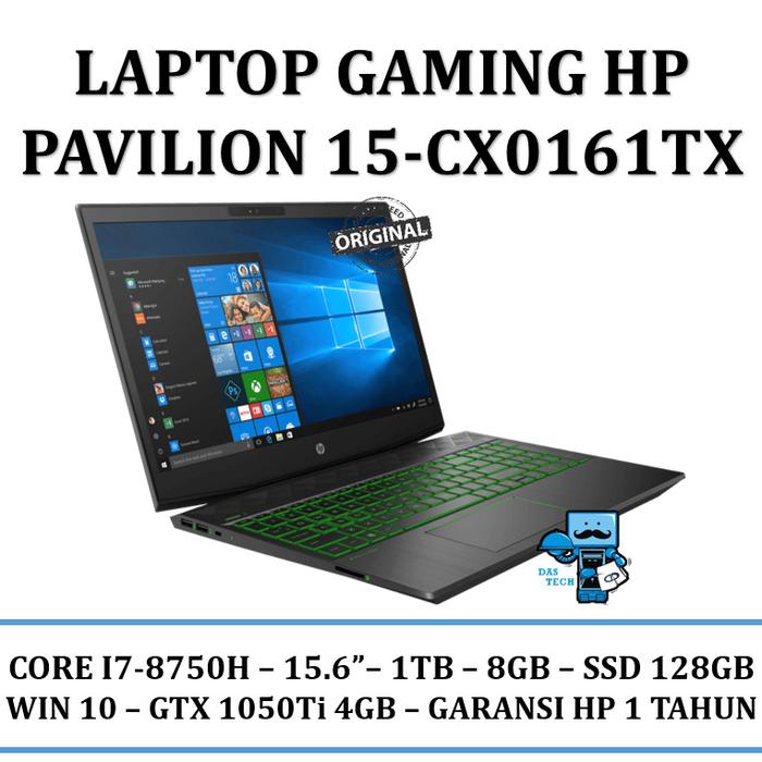 Promo Laptop HP Gaming Pavilion 15-cx0161tx i7-8750H/8GB/1TB