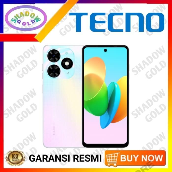 Gambar Tecno Spark 20c NFC 8/128 Ram 8GB Rom 128GB Garansi Resmi - White dari Shadow Gold undefined Tokopedia