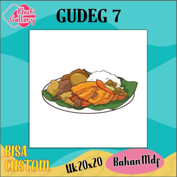 Gambar Khufi Gallery Hiasan Dinding Restoran  Makanan Indonesia GUDEG JOGJA - GUDEG 7 dari Khufi Gallery undefined Tokopedia