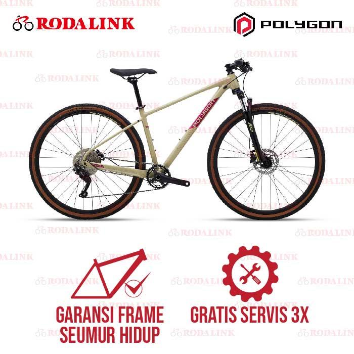 Gambar Polygon Sepeda Hybrid Heist X5 - XL dari Rodalink Indonesia undefined Tokopedia
