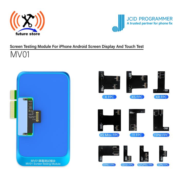 Gambar JCID Alat software socket MV01 screen testing module with 10 FPC ori dari future store undefined Tokopedia