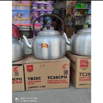 Gambar Teko/Teko Masak Air/Ceret Alumunium Global Eagle 16 18 20 22 24 26 28 - 26 CM dari Floeshop undefined Tokopedia