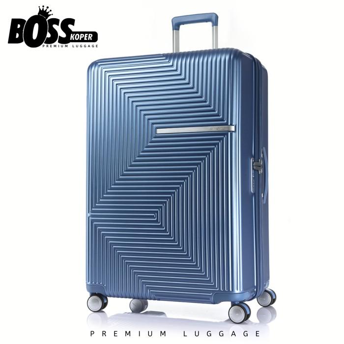 Gambar Koper SAMSONITE 28 Inch Large/Besar Hardcase Polycarbonate Original - Biru dari Boss Koper undefined Tokopedia
