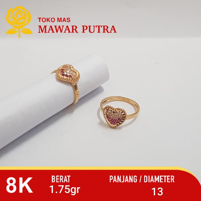 Gambar Cincin Emas Casanova UBS gold 8K 375 - Model 7 dari Rosegoldid undefined Tokopedia