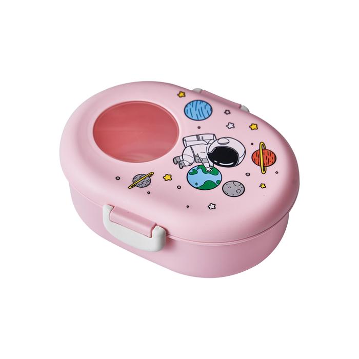 Gambar Lunch Box Anti Tumpah Kotak Makan Kedap Udara Karakter Lucu HMB120 - Pink dari Starlight undefined Tokopedia