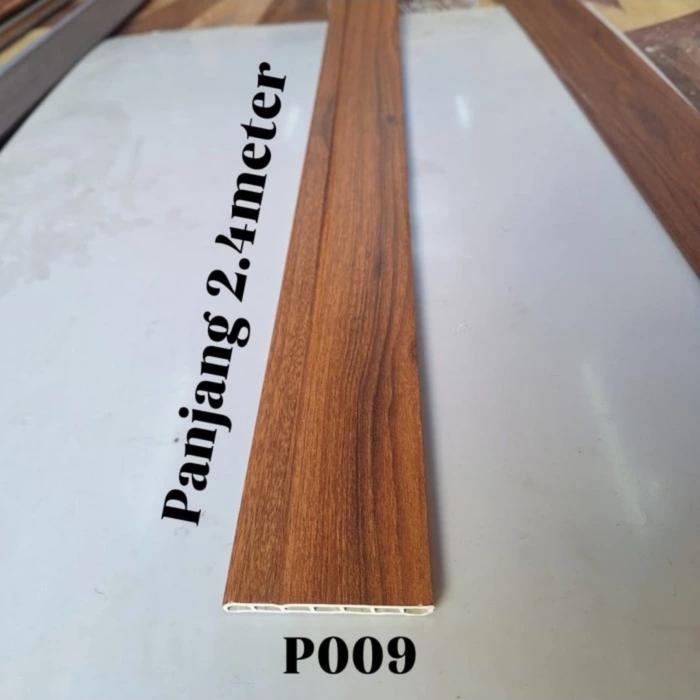 Gambar Plint Lantai Lebar 8cm x Panjang 2,4 meter Bahan PVC / Plint PVC - P009 dari Sukses Jaya Interior undefined Tokopedia