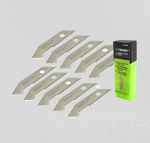 Gambar Tekiro Pisau Cutter Acrylic Pemotong Akrilik - Isi Refill 10pc dari FS Safety undefined Tokopedia