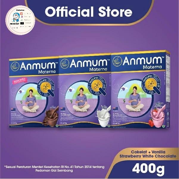 Gambar ANMUM MATERNA SUSU NUTRISI IBU HAMIL ALL VARIANT RASA 400 GRAM dari Abizar Shop.official undefined Tokopedia