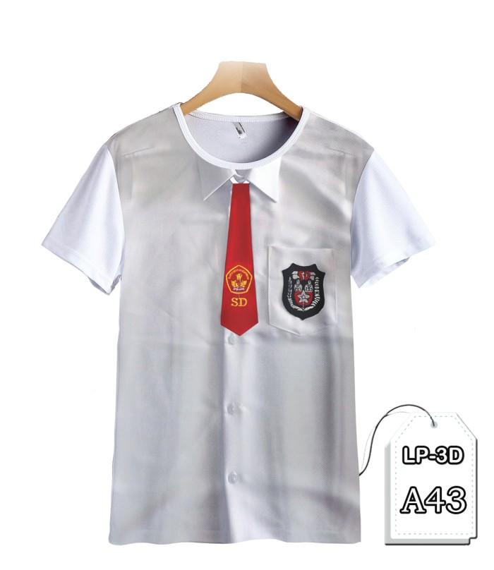 Gambar Kaos SD Lucu Lucuan DEWASA Tshirt Printing 3D LP3D-A43 - S (1-2 tahun) dari BDG Fashion Store undefined Tokopedia