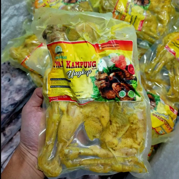 Gambar Ayam Kampung Ungkep 1 Ekor Halal Premium Plus Sambal - Ayam Kampung dari DURIAN SUKA undefined Tokopedia