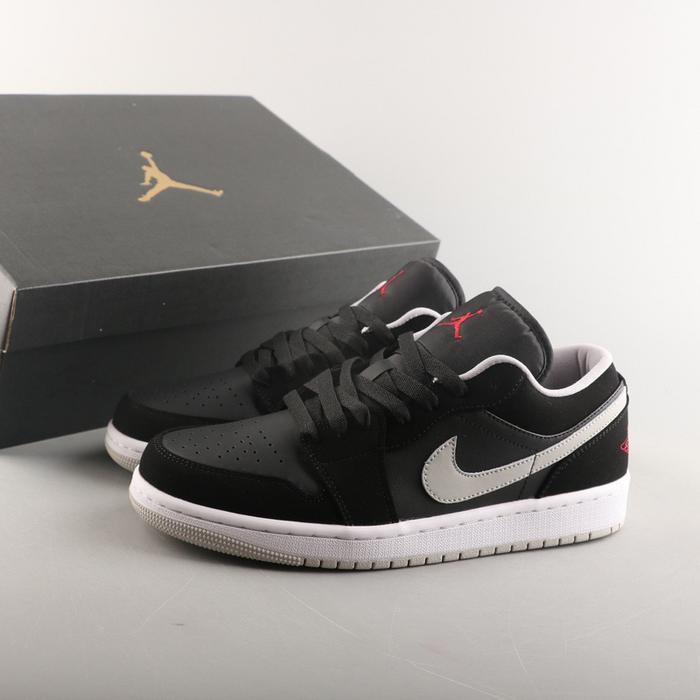 Jordan Low Black Wolf Grey (Size 36-46) di Naholand Tokopedia