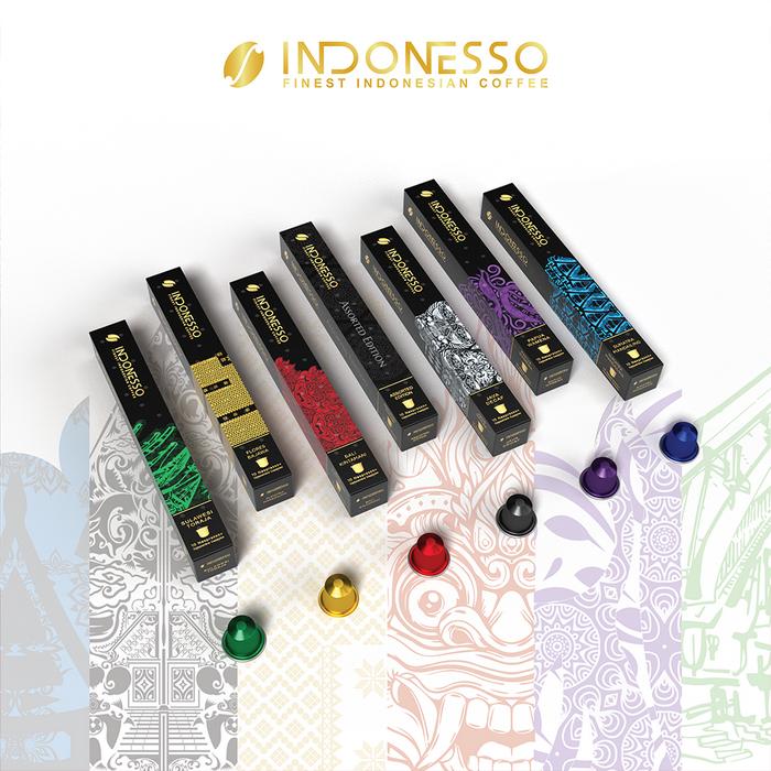 Gambar INDONESSO Specialty Coffee Capsules Compatible with Nespresso Machines / Kapsul Kopi - Single Variant, Bali Kintamani dari Indonesso undefined Tokopedia