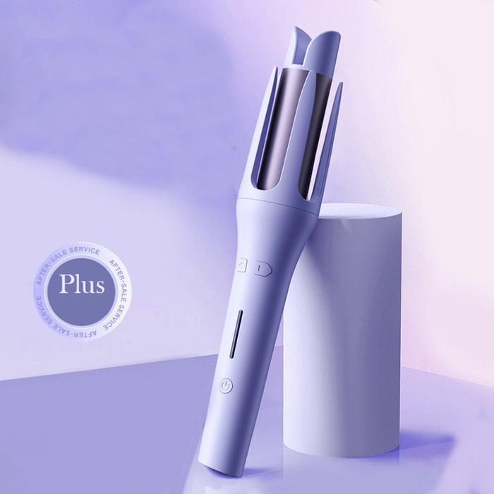 Gambar UPHOME Catokan Curly Keramik Otomatis Libra Hair Styler 32mm - Ungu dari UPHOME Official Shop undefined Tokopedia