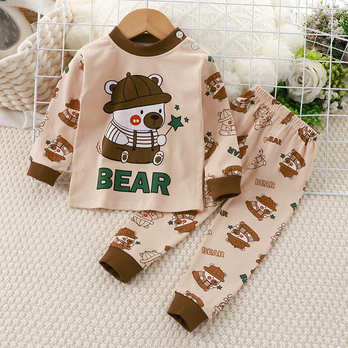 Gambar Setelan Baju Tidur Anak Bayi Piyama Katun Import Hingga 2 Tahun Murah - A4, 65/100 dari YDP Collection undefined Tokopedia
