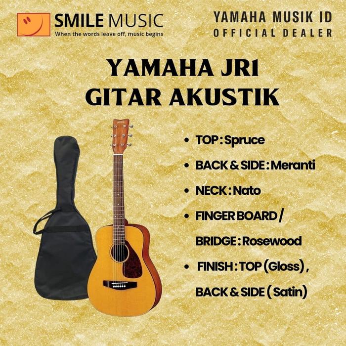Gambar Gitar Akustik Yamaha JR1 / Yamaha JR 1 / Yamaha JR1 mini Gitar dari Smile Music - Yamaha ID Official undefined Tokopedia