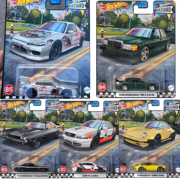 Hot Wheels Boulevard 5台セットporsche930 ベンツ Hot Wheels Boulevard 5台セットporsche930 ベンツ(【仮予約