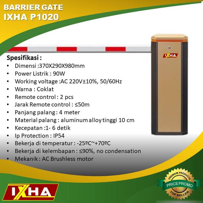 Gambar Gate Perumahan 1 Gate 2 Reader REAL CLUSTER, IPL, FOTO WAJAH, PLAT - P1020, Tanpa Pasang dari Barrier Gate ID undefined Tokopedia