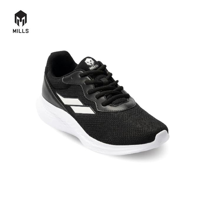Gambar SEPATU RUNNING MILLS SPECTER 100% ORIGINAL - black white, 39 dari FATASPORT.ID undefined Tokopedia