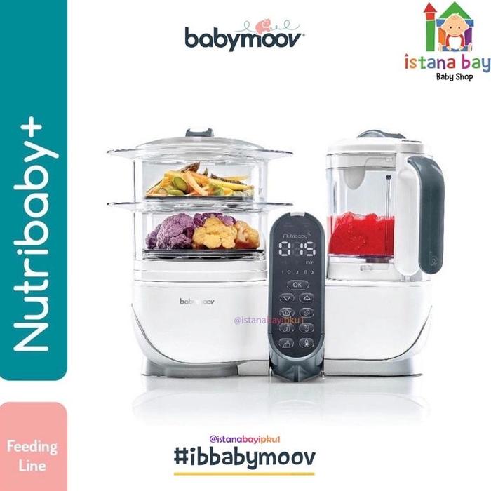 Gambar Babymoov Nutribaby Plus Loft White - Food Processor Mpasi - WHITE dari riini suata abadi undefined Tokopedia