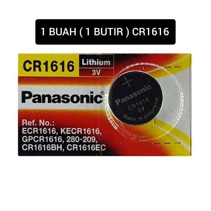 Gambar Panasonic Baterai Jam Remote Kancing Bulat CR1616 CR1632 CR 1616 1632 - CR1616 - 1 BIJI dari INI Warehouse undefined Tokopedia