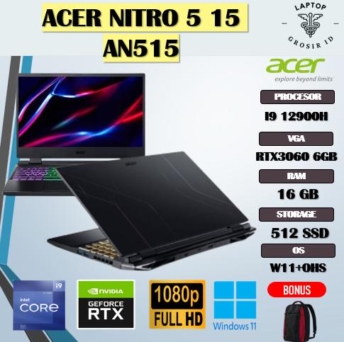 Intel Core I9 Acer Nitro An515 Rtx 3060 ACER NITRO 15 AN515 I9