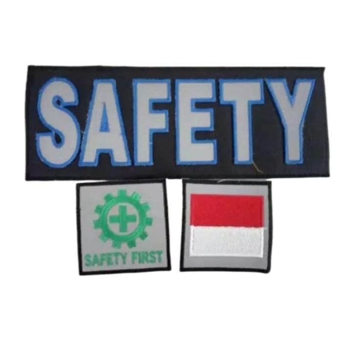 Gambar Logo safety,Logo hse,atribut supervisi - SAFETY, one size dari GOLDEN'EQUIPMENT undefined Tokopedia