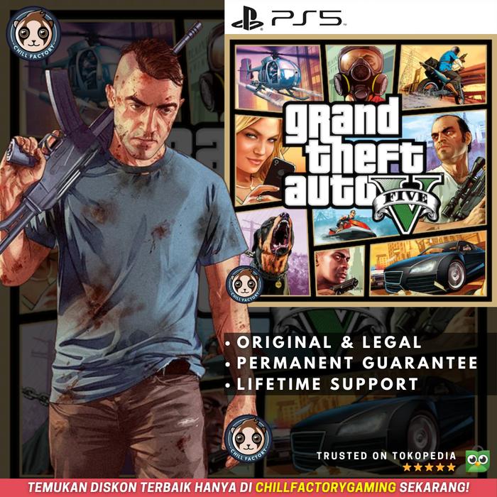 Gambar GTA V Grand Theft Auto V PS5 dari CHILL FACTORY GAMING undefined Tokopedia