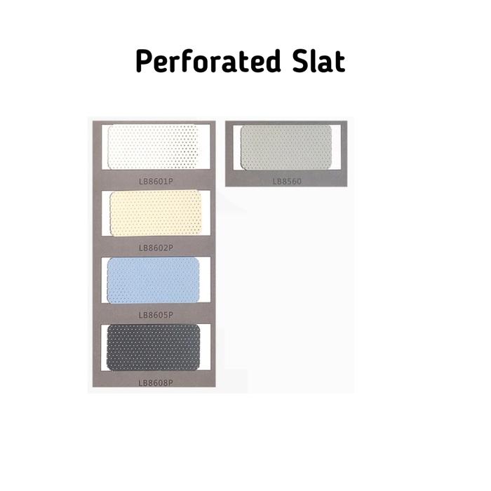 Gambar Venetian Blind | Mini Blind | Horizontal Blind Jendela Indoor Outdoor - Perforated Slat dari Mada Interior undefined Tokopedia