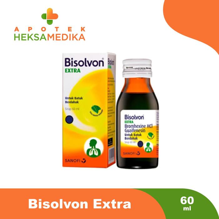 Gambar bisolvon extra 60ml dari Apotek Heksa Medica Depok undefined Tokopedia