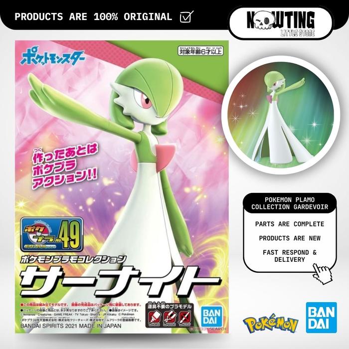 Gambar Bandai Pokemon Plamo Collection Model Kit - No. 49 Gardevoir (Pokepla) dari Nowting Little Store undefined Tokopedia