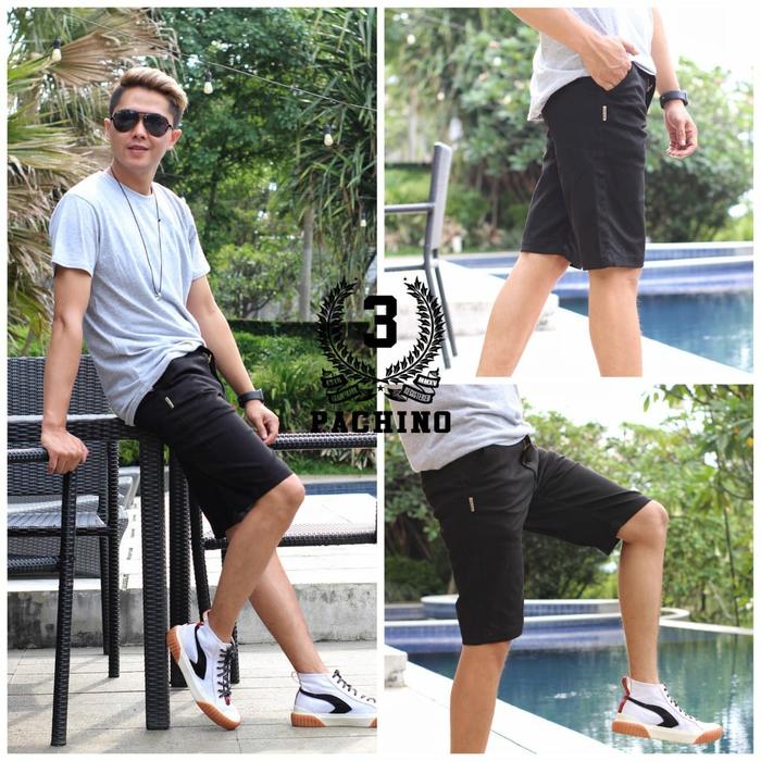 Gambar Celana Chino Pendek Pria Olahraga Pantai Surf Surfing - Hitam, S dari centralized_id undefined Tokopedia