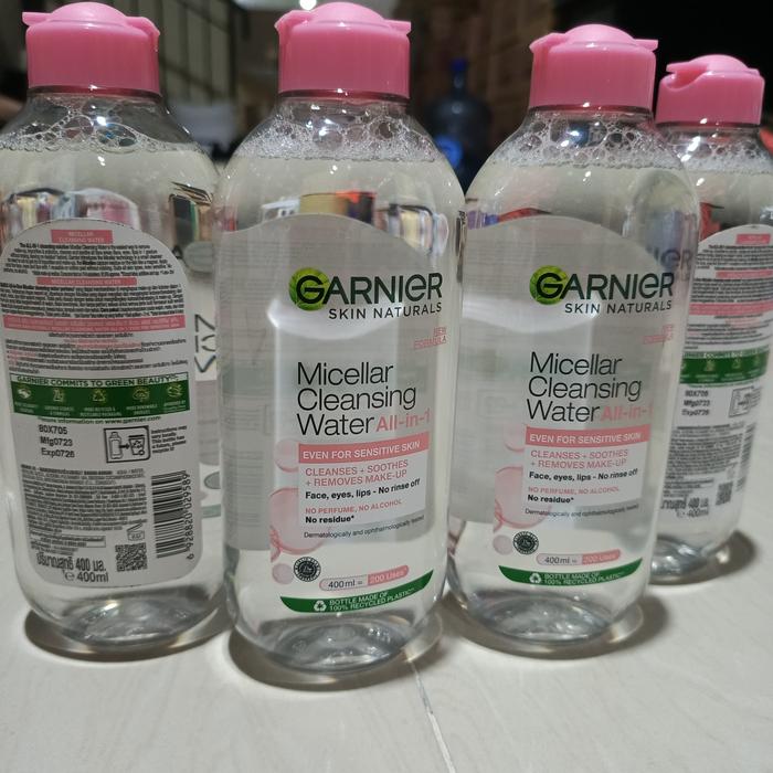 Gambar Garnier Micellar Water 400 ml Pink dari Rivela Store undefined Tokopedia